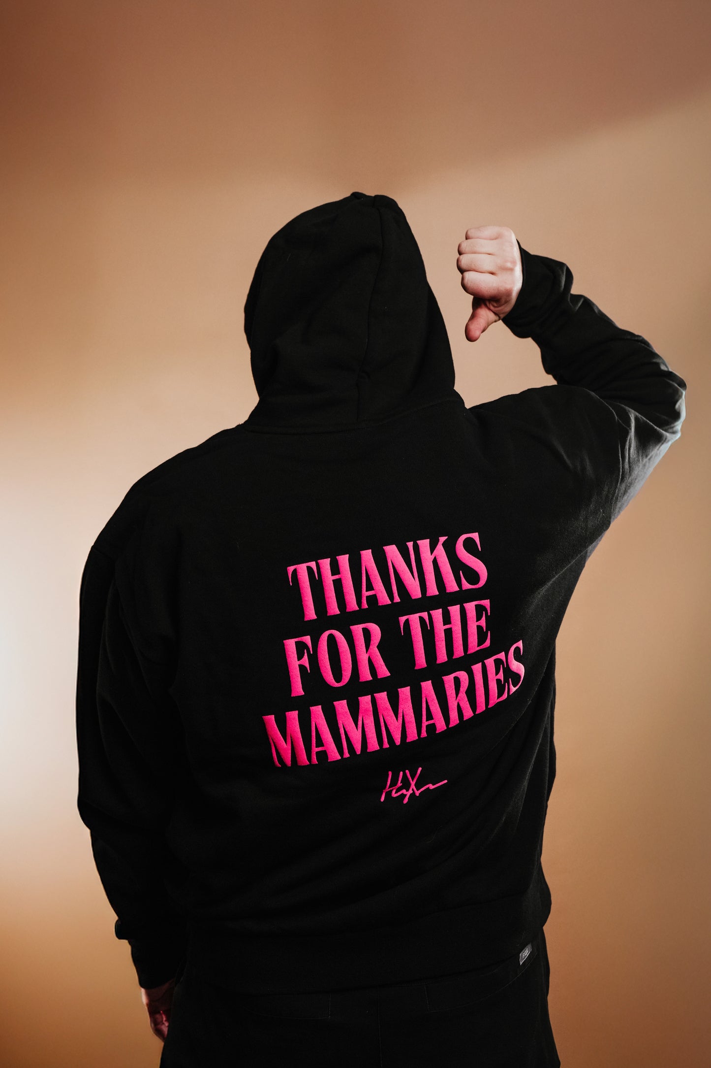Unisex Thanks For The Mammaries Signature Hoodie