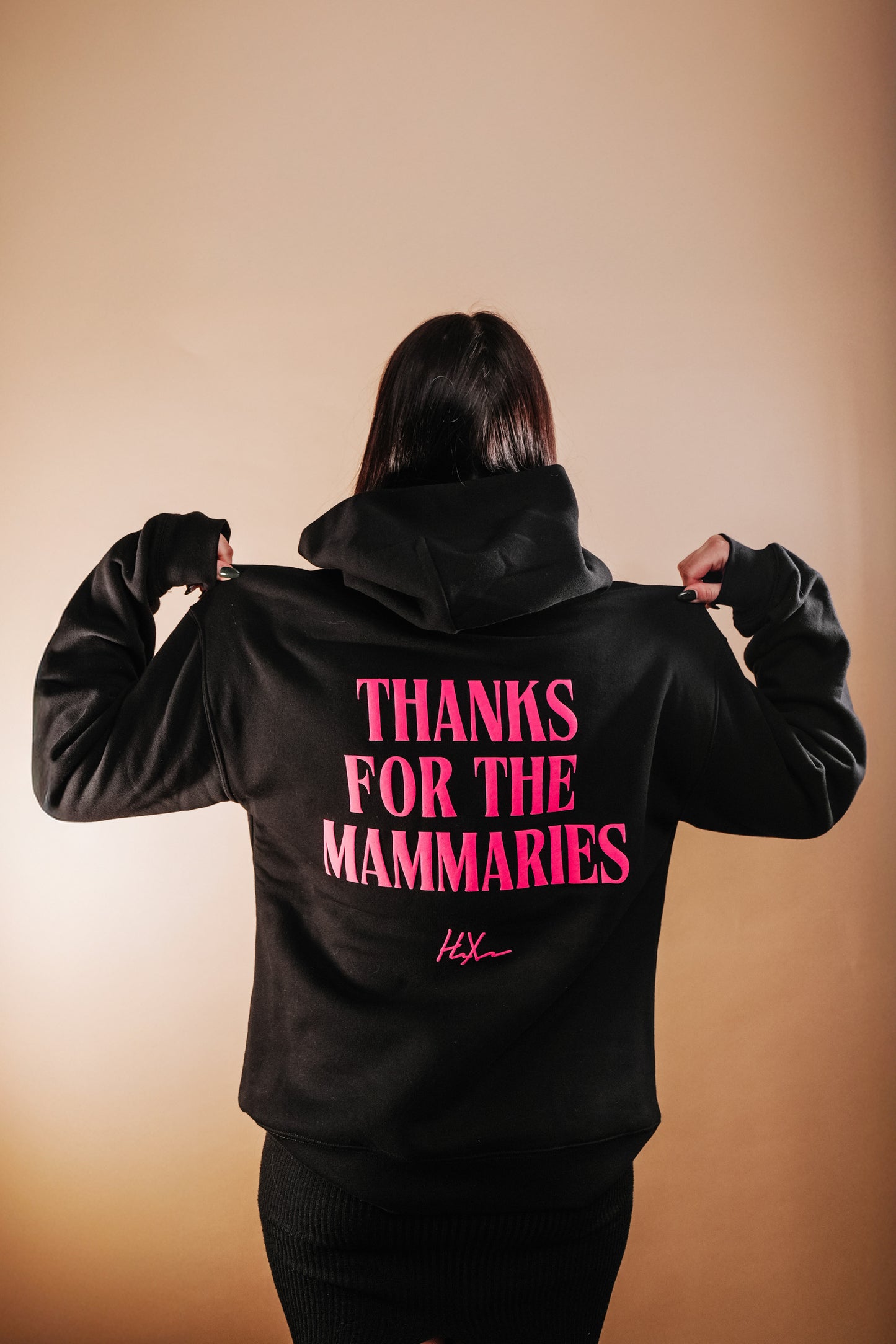 Unisex Thanks For The Mammaries Signature Hoodie