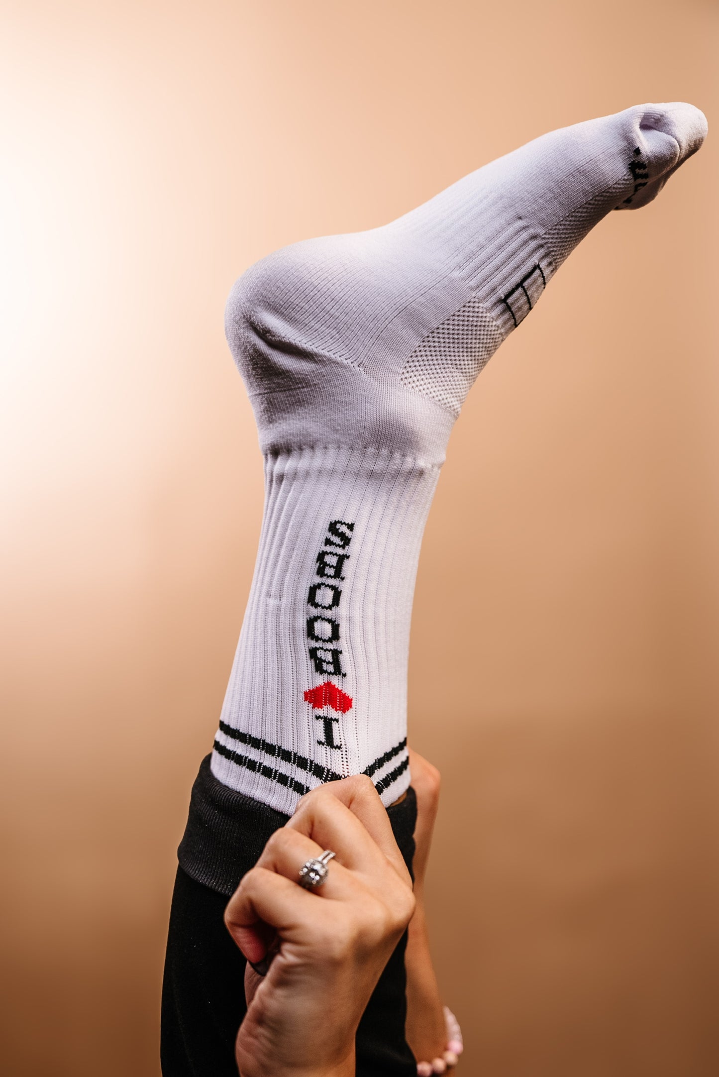 I Love Boobs Socks