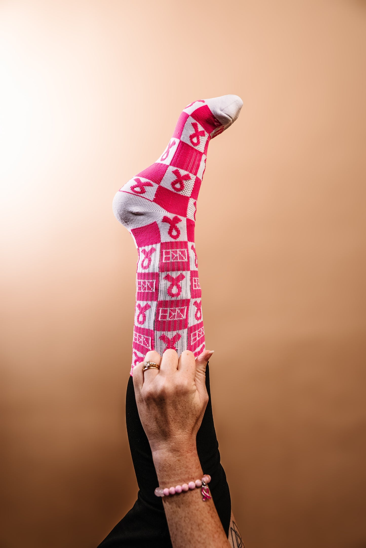 Breast Cancer Awareness Socks