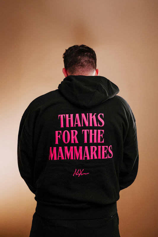 Unisex Thanks For The Mammaries Signature Hoodie